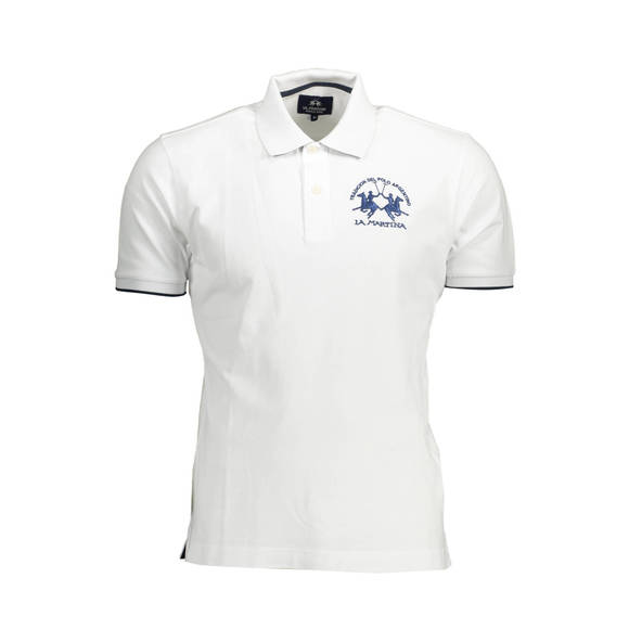 La Martina White Cotton Shirt main image 1